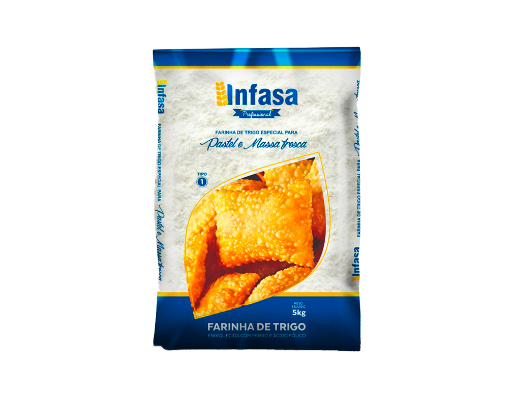 FARINHA DE TRIGO PASTEL ESPECIAL INFASA 5 KG (FDO 25 KG)